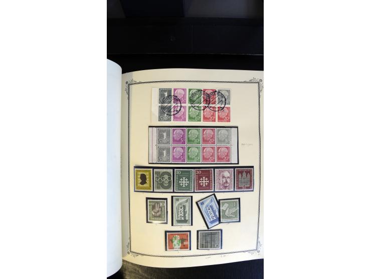 1945/2003(ca.), ungebrauchte/postfrische und gestempelte Sammlung mit einigen Briefen dabei gute frühe Ausgaben Bund/Berlin u