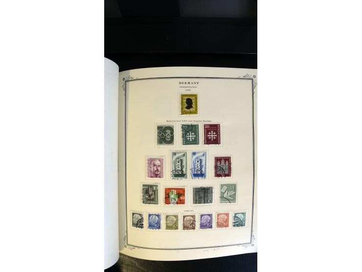 1945/2003(ca.), ungebrauchte/postfrische und gestempelte Sammlung mit einigen Briefen dabei gute frühe Ausgaben Bund/Berlin u