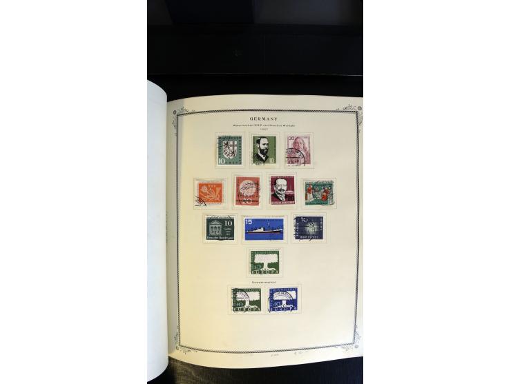 1945/2003(ca.), ungebrauchte/postfrische und gestempelte Sammlung mit einigen Briefen dabei gute frühe Ausgaben Bund/Berlin u