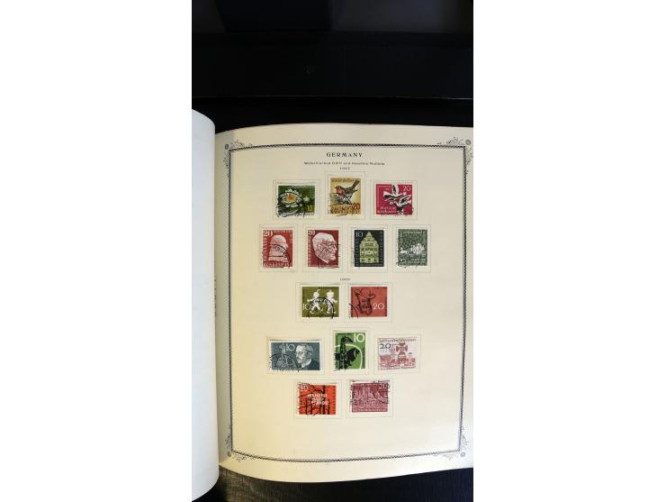 1945/2003(ca.), ungebrauchte/postfrische und gestempelte Sammlung mit einigen Briefen dabei gute frühe Ausgaben Bund/Berlin u