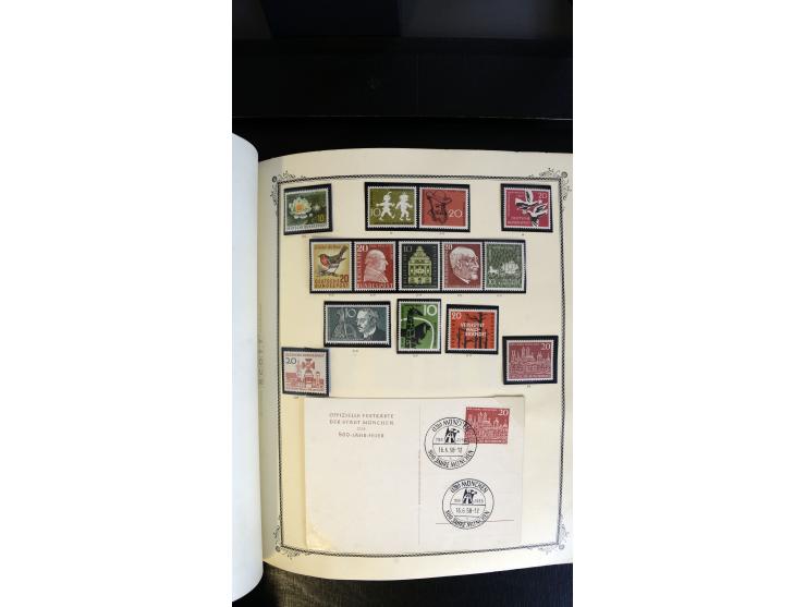 1945/2003(ca.), ungebrauchte/postfrische und gestempelte Sammlung mit einigen Briefen dabei gute frühe Ausgaben Bund/Berlin u