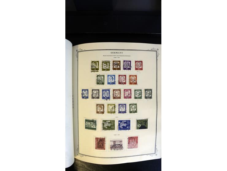 1945/2003(ca.), ungebrauchte/postfrische und gestempelte Sammlung mit einigen Briefen dabei gute frühe Ausgaben Bund/Berlin u