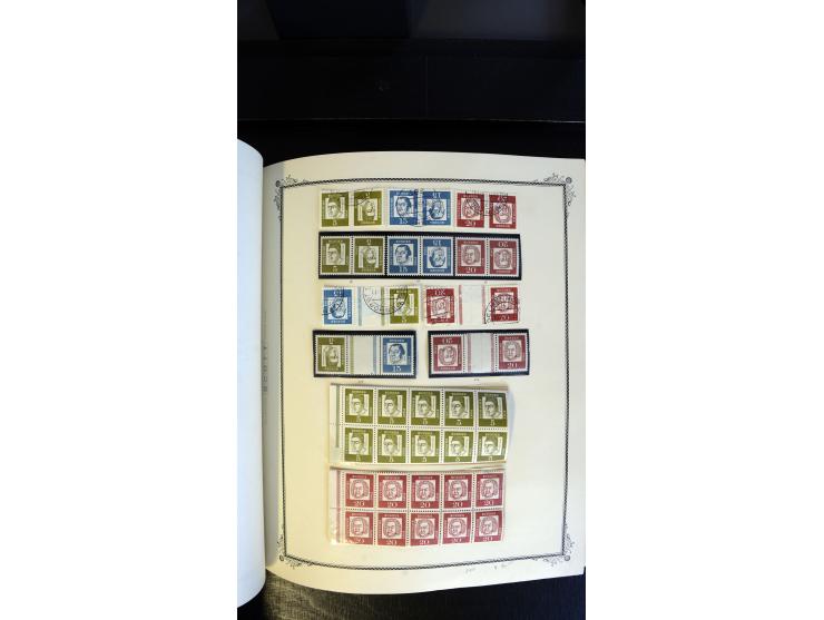 1945/2003(ca.), ungebrauchte/postfrische und gestempelte Sammlung mit einigen Briefen dabei gute frühe Ausgaben Bund/Berlin u