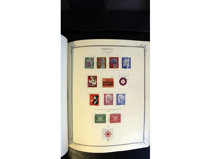 1945/2003(ca.), ungebrauchte/postfrische und gestempelte Sammlung mit einigen Briefen dabei gute frühe Ausgaben Bund/Berlin u