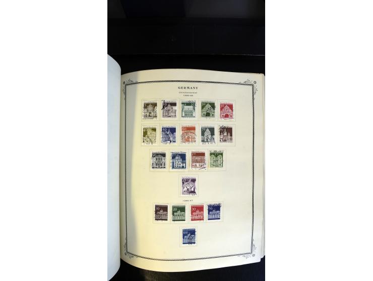 1945/2003(ca.), ungebrauchte/postfrische und gestempelte Sammlung mit einigen Briefen dabei gute frühe Ausgaben Bund/Berlin u