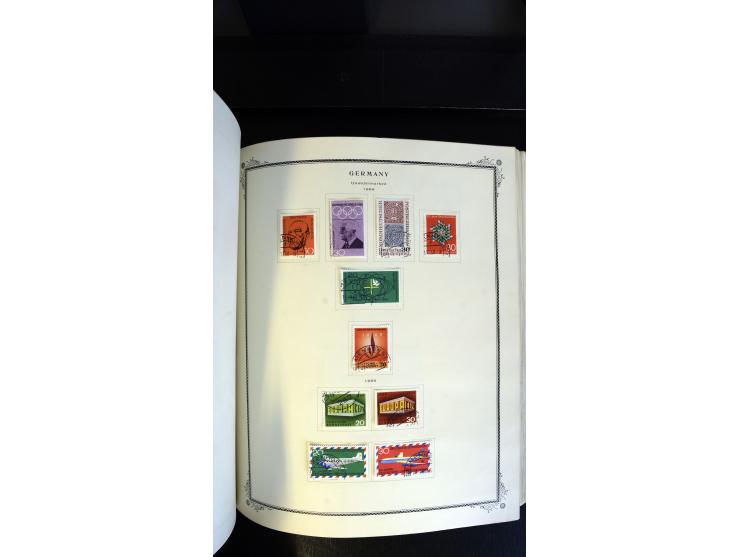 1945/2003(ca.), ungebrauchte/postfrische und gestempelte Sammlung mit einigen Briefen dabei gute frühe Ausgaben Bund/Berlin u