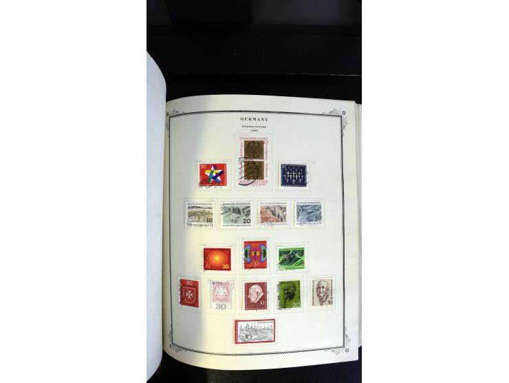 1945/2003(ca.), ungebrauchte/postfrische und gestempelte Sammlung mit einigen Briefen dabei gute frühe Ausgaben Bund/Berlin u