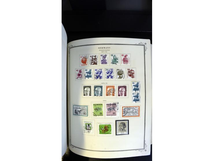 1945/2003(ca.), ungebrauchte/postfrische und gestempelte Sammlung mit einigen Briefen dabei gute frühe Ausgaben Bund/Berlin u