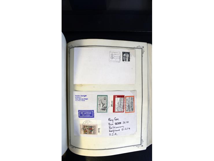 1945/2003(ca.), ungebrauchte/postfrische und gestempelte Sammlung mit einigen Briefen dabei gute frühe Ausgaben Bund/Berlin u