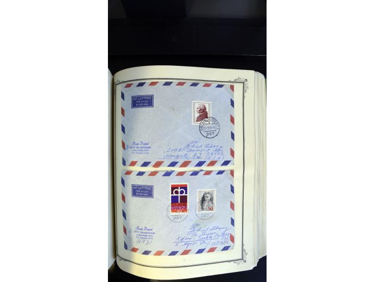 1945/2003(ca.), ungebrauchte/postfrische und gestempelte Sammlung mit einigen Briefen dabei gute frühe Ausgaben Bund/Berlin u