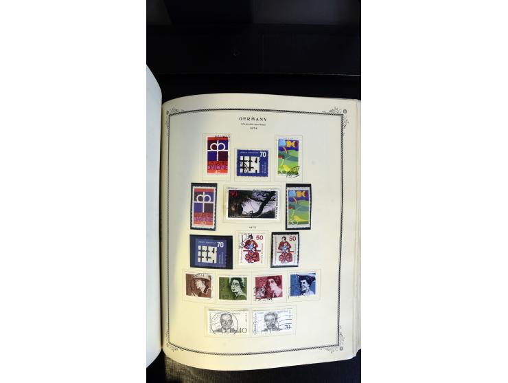 1945/2003(ca.), ungebrauchte/postfrische und gestempelte Sammlung mit einigen Briefen dabei gute frühe Ausgaben Bund/Berlin u