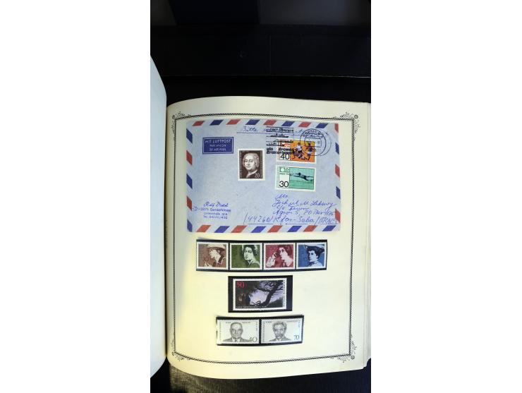 1945/2003(ca.), ungebrauchte/postfrische und gestempelte Sammlung mit einigen Briefen dabei gute frühe Ausgaben Bund/Berlin u