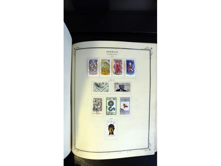 1945/2003(ca.), ungebrauchte/postfrische und gestempelte Sammlung mit einigen Briefen dabei gute frühe Ausgaben Bund/Berlin u