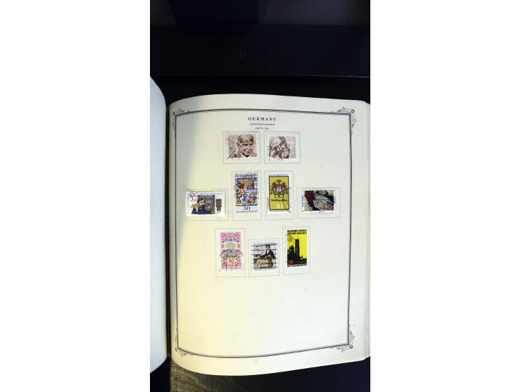 1945/2003(ca.), ungebrauchte/postfrische und gestempelte Sammlung mit einigen Briefen dabei gute frühe Ausgaben Bund/Berlin u