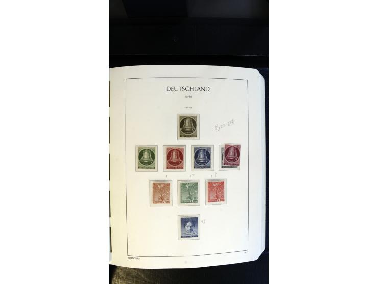 1945/2003(ca.), ungebrauchte/postfrische und gestempelte Sammlung mit einigen Briefen dabei gute frühe Ausgaben Bund/Berlin u