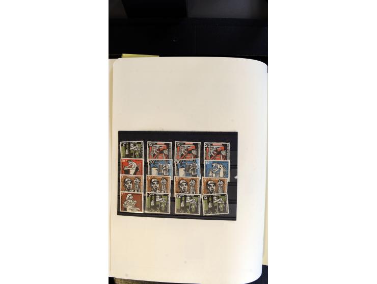 1945/2003(ca.), ungebrauchte/postfrische und gestempelte Sammlung mit einigen Briefen dabei gute frühe Ausgaben Bund/Berlin u