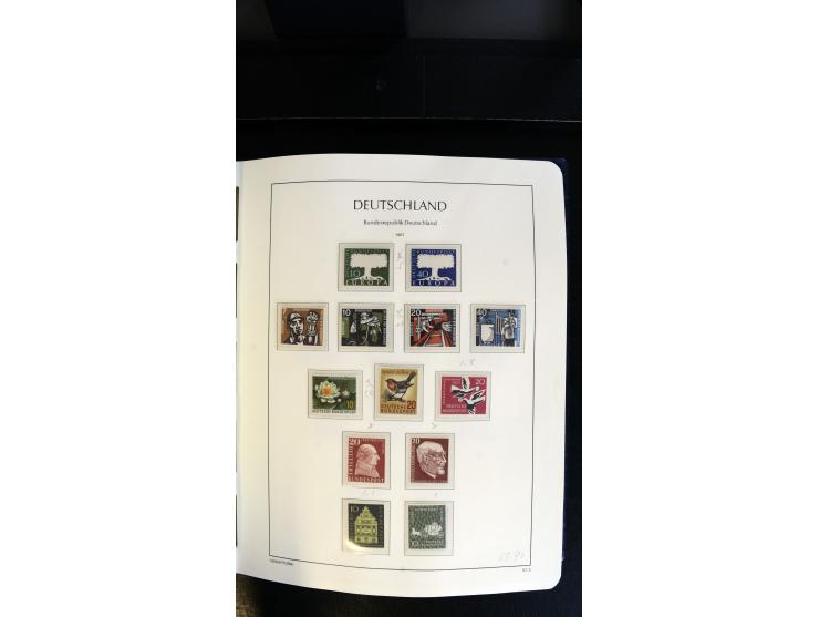 1945/2003(ca.), ungebrauchte/postfrische und gestempelte Sammlung mit einigen Briefen dabei gute frühe Ausgaben Bund/Berlin u