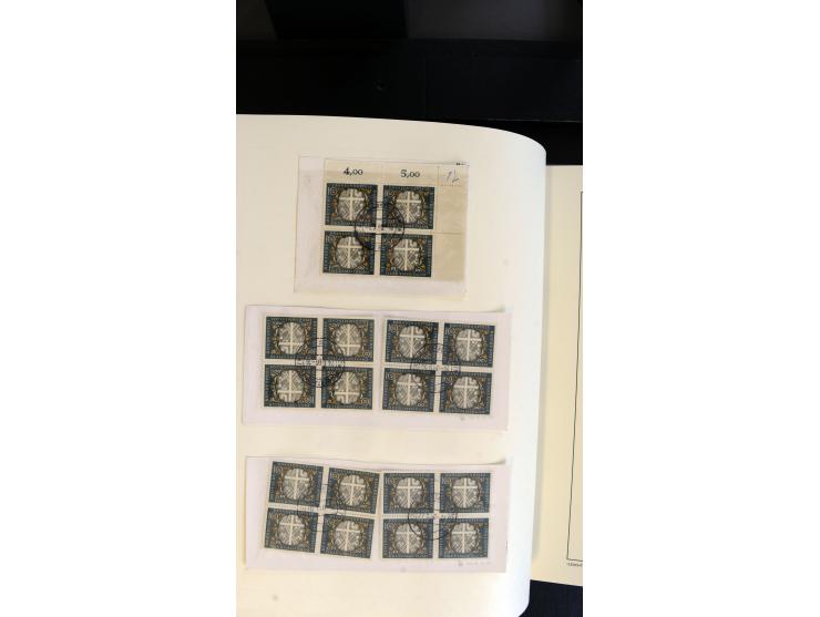 1945/2003(ca.), ungebrauchte/postfrische und gestempelte Sammlung mit einigen Briefen dabei gute frühe Ausgaben Bund/Berlin u