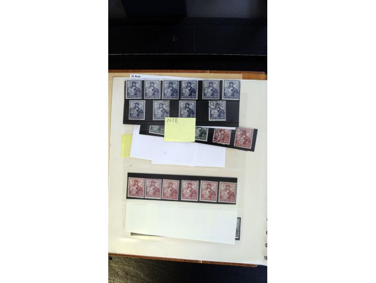 1945/2003(ca.), ungebrauchte/postfrische und gestempelte Sammlung mit einigen Briefen dabei gute frühe Ausgaben Bund/Berlin u