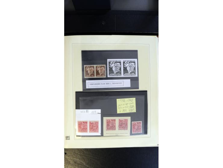 1945/2003(ca.), ungebrauchte/postfrische und gestempelte Sammlung mit einigen Briefen dabei gute frühe Ausgaben Bund/Berlin u