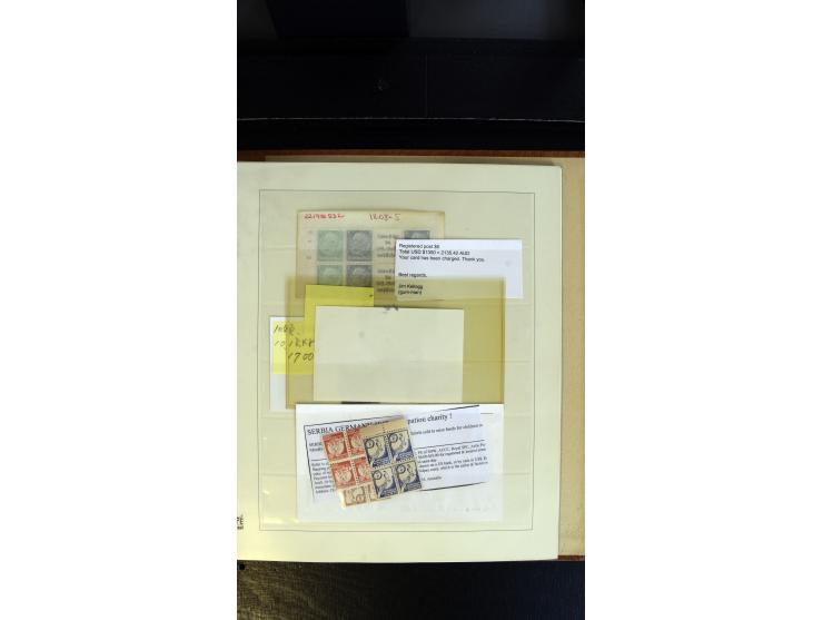 1945/2003(ca.), ungebrauchte/postfrische und gestempelte Sammlung mit einigen Briefen dabei gute frühe Ausgaben Bund/Berlin u