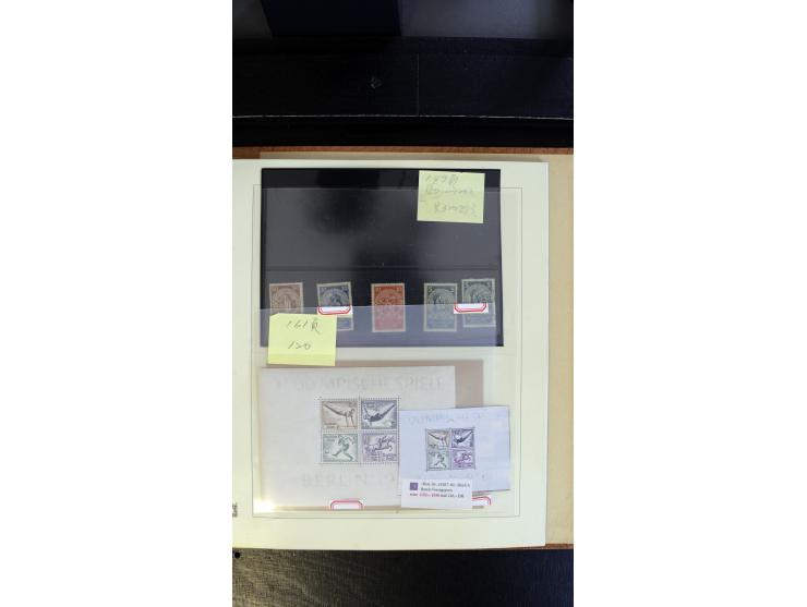 1945/2003(ca.), ungebrauchte/postfrische und gestempelte Sammlung mit einigen Briefen dabei gute frühe Ausgaben Bund/Berlin u