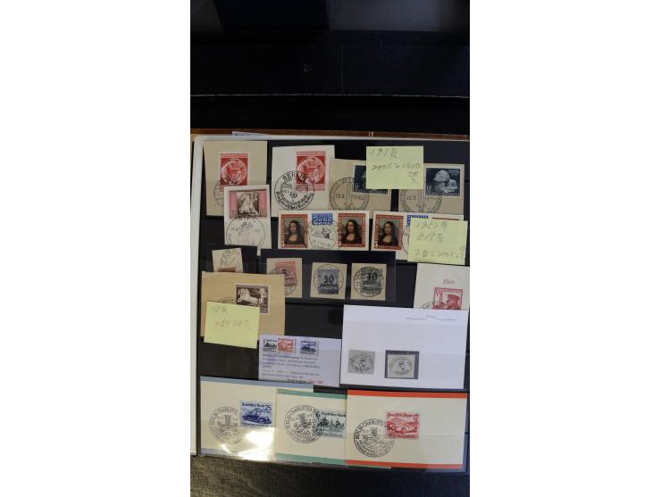 1945/2003(ca.), ungebrauchte/postfrische und gestempelte Sammlung mit einigen Briefen dabei gute frühe Ausgaben Bund/Berlin u