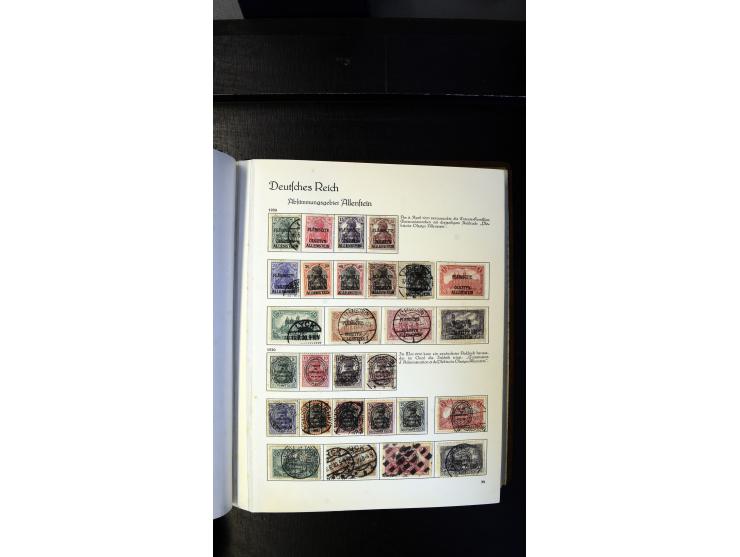 1920/35, ungebrauchte und gestempelte Sammlung mit vielen besseren Werten, dabei Danzig mit besseren Werten Kleiner Innendien
