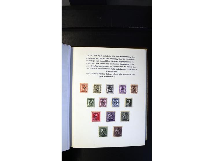 1920/35, ungebrauchte und gestempelte Sammlung mit vielen besseren Werten, dabei Danzig mit besseren Werten Kleiner Innendien