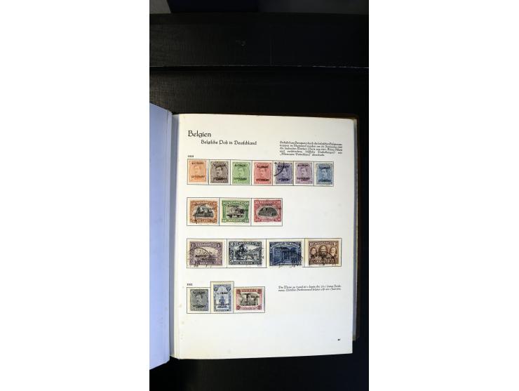 1920/35, ungebrauchte und gestempelte Sammlung mit vielen besseren Werten, dabei Danzig mit besseren Werten Kleiner Innendien