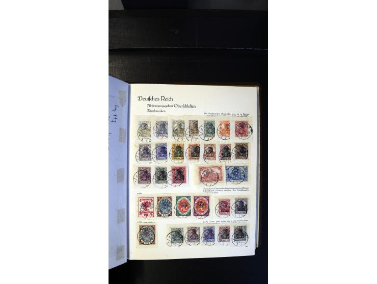 1920/35, ungebrauchte und gestempelte Sammlung mit vielen besseren Werten, dabei Danzig mit besseren Werten Kleiner Innendien