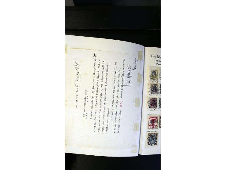 1920/35, ungebrauchte und gestempelte Sammlung mit vielen besseren Werten, dabei Danzig mit besseren Werten Kleiner Innendien