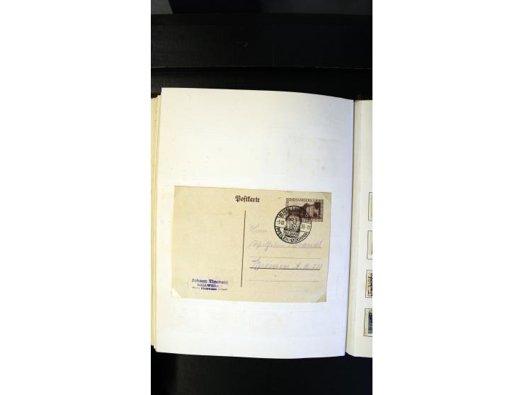 1920/35, ungebrauchte und gestempelte Sammlung mit vielen besseren Werten, dabei Danzig mit besseren Werten Kleiner Innendien