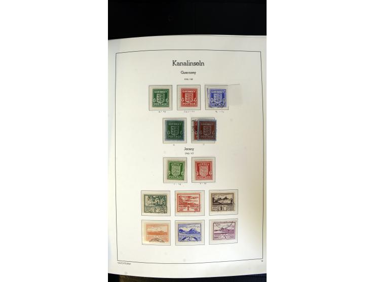 1939/45, postfrische, ungebrauchte und gestempelte Sammlung mit vielen guten Ausgaben wie Odenpäh Mi.-Nr. 2BI, Ukmerge Mi.-Nr