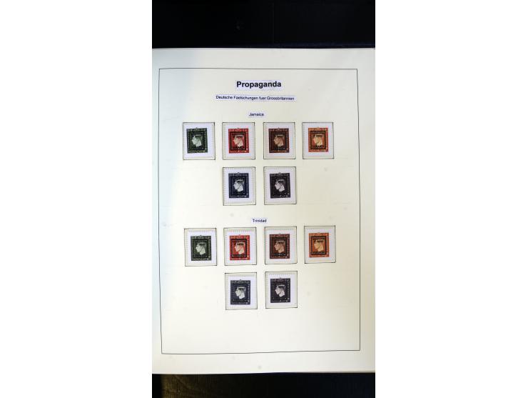 1939/45, postfrische, ungebrauchte und gestempelte Sammlung mit vielen guten Ausgaben wie Odenpäh Mi.-Nr. 2BI, Ukmerge Mi.-Nr