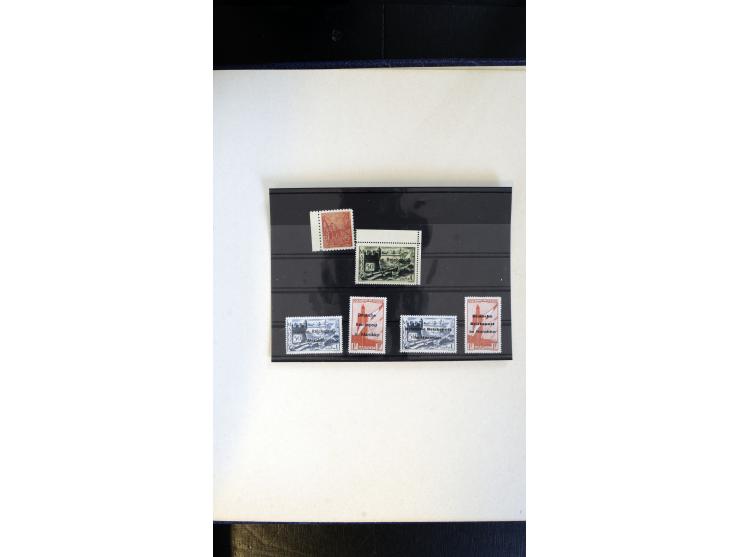 1939/45, postfrische, ungebrauchte und gestempelte Sammlung mit vielen guten Ausgaben wie Odenpäh Mi.-Nr. 2BI, Ukmerge Mi.-Nr