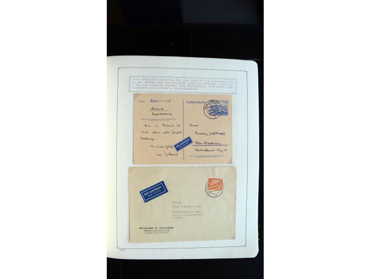 1948/68, sehr schöne gestempelte Sammlung, bis 5M. Schwarzaufdruck in den Hauptnummern augenscheinlich komplett, mit etlichen