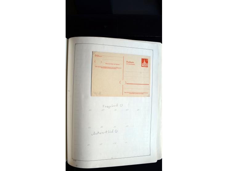 1948/68, sehr schöne gestempelte Sammlung, bis 5M. Schwarzaufdruck in den Hauptnummern augenscheinlich komplett, mit etlichen