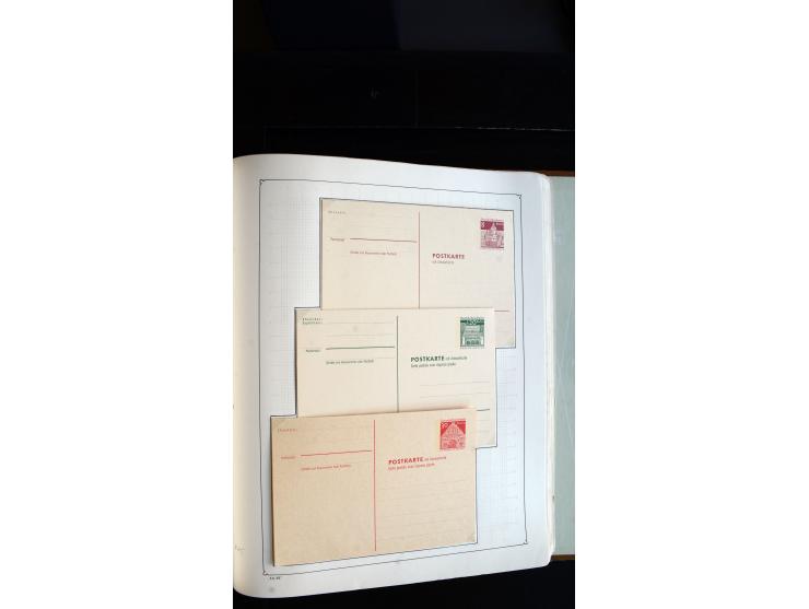 1948/68, sehr schöne gestempelte Sammlung, bis 5M. Schwarzaufdruck in den Hauptnummern augenscheinlich komplett, mit etlichen