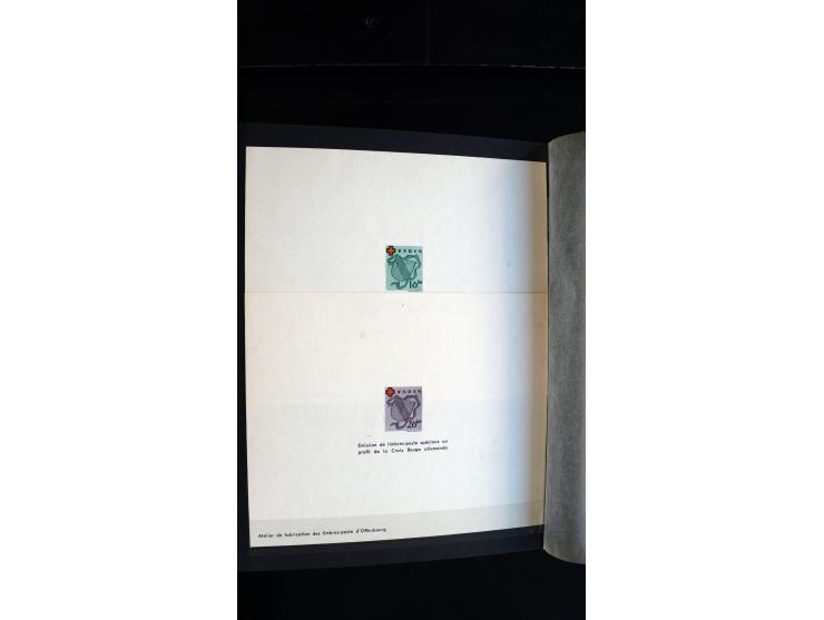 1947/49, hochinteressante Partie Ministerblocks, dabei Baden Mi.-Nr. 14-27, 28-37, 38-41, Bl. 1, 42-45, Bl.2, 46, 47-49, 50-5