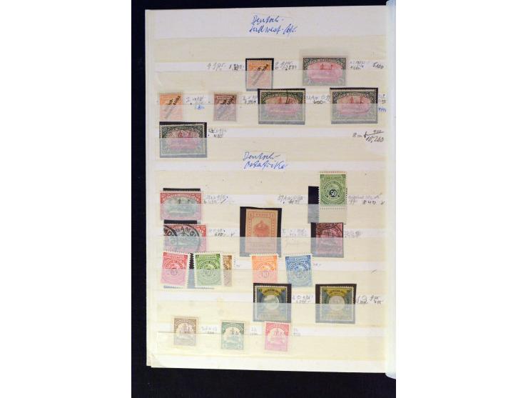 China bis Togo, sehr interessante ungebrauchte/posftfrische und gestempelte Sammlung mit vielen besseren Werten, dabei China 