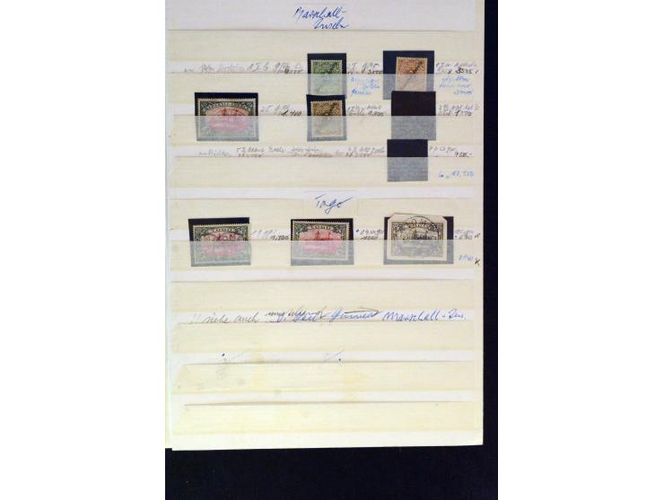 China bis Togo, sehr interessante ungebrauchte/posftfrische und gestempelte Sammlung mit vielen besseren Werten, dabei China 