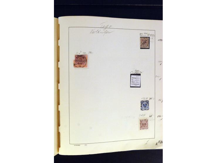 China bis Togo, sehr interessante ungebrauchte/posftfrische und gestempelte Sammlung mit vielen besseren Werten, dabei China 