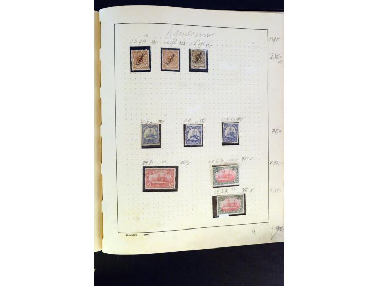China bis Togo, sehr interessante ungebrauchte/posftfrische und gestempelte Sammlung mit vielen besseren Werten, dabei China 