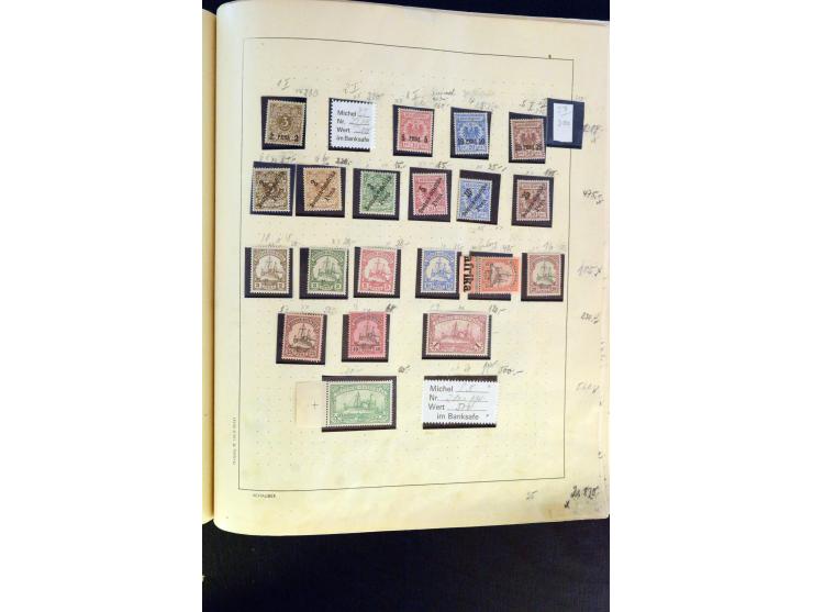 China bis Togo, sehr interessante ungebrauchte/posftfrische und gestempelte Sammlung mit vielen besseren Werten, dabei China 