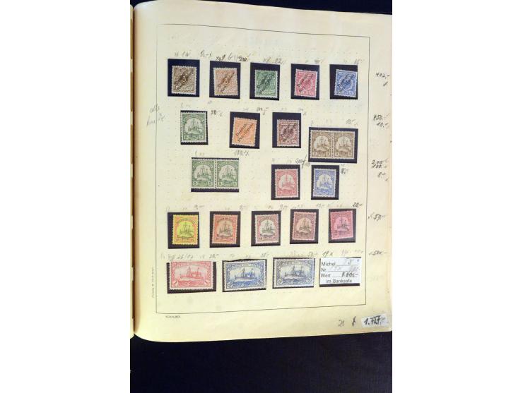 China bis Togo, sehr interessante ungebrauchte/posftfrische und gestempelte Sammlung mit vielen besseren Werten, dabei China 