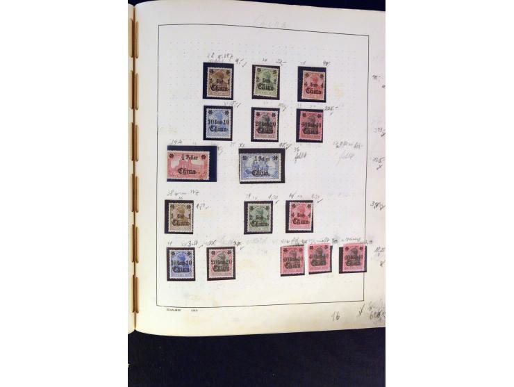 China bis Togo, sehr interessante ungebrauchte/posftfrische und gestempelte Sammlung mit vielen besseren Werten, dabei China 
