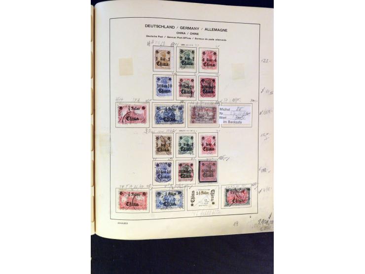 China bis Togo, sehr interessante ungebrauchte/posftfrische und gestempelte Sammlung mit vielen besseren Werten, dabei China 