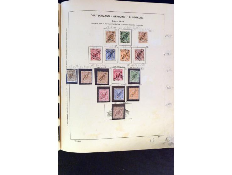 China bis Togo, sehr interessante ungebrauchte/posftfrische und gestempelte Sammlung mit vielen besseren Werten, dabei China 