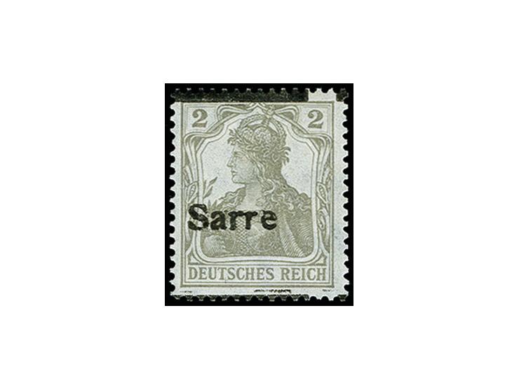 2 Pfg., sauber ungebraucht, tadellos, sign. Dub und Burger BPP